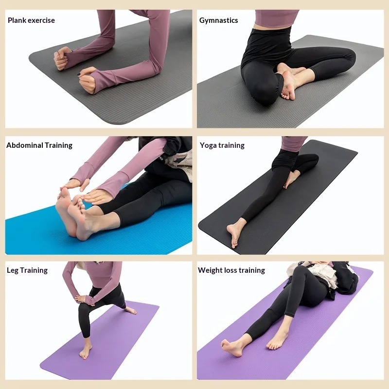 Pilates Yoga Mat Workout - Matras Yoga Anti Selip Ekstra Tebal
