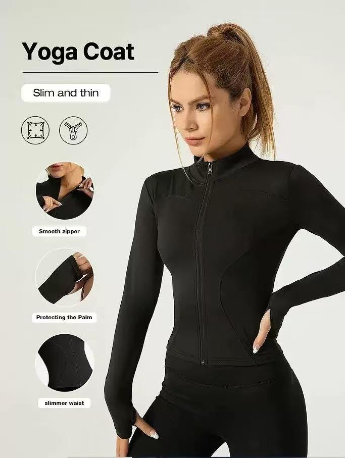 Pilates Yoga Edition - Jaket Fitness, Atasan Wanita Ketat Cepat