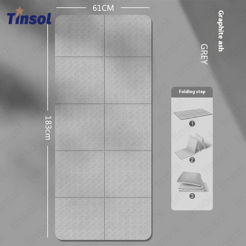 Pilates Yoga Mat Workout - TINSOL Matras Yoga Lipat Ramah Lingkungan