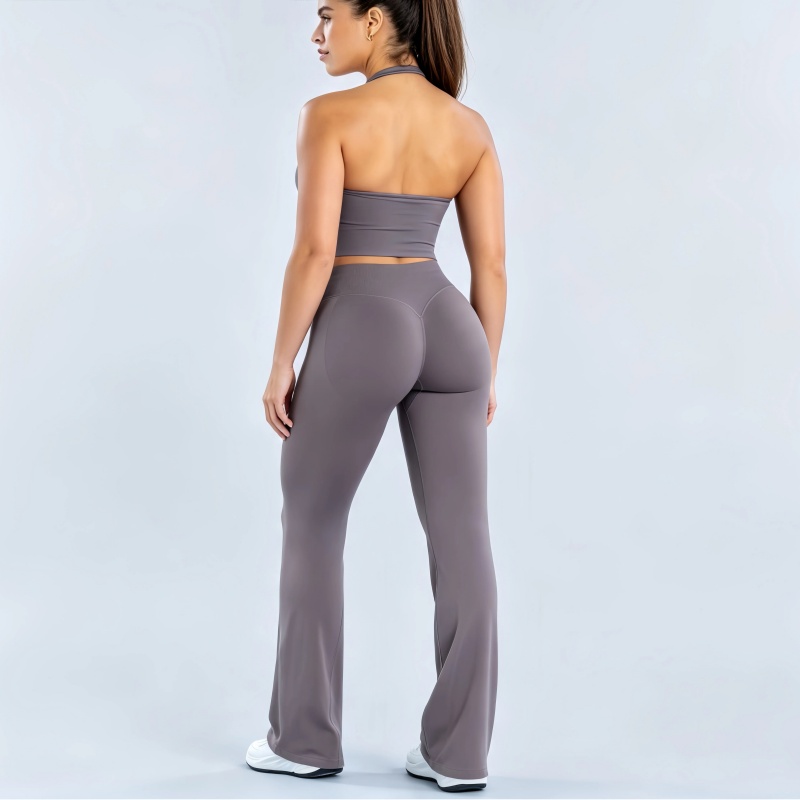 Pilates Yoga Legging - 2 Potong Set Yoga HISTELLO untuk