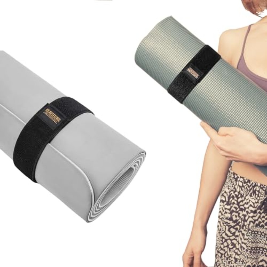 Pilates Yoga Mat Workout - Tali Pengikat Matras Yoga Heavy-Duty yang