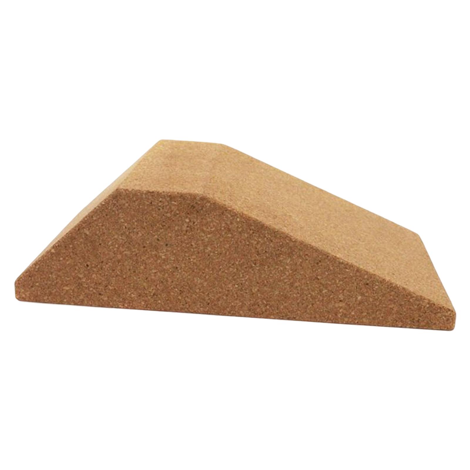 Yoga Block Cork - Blok Gabus Pegangan Barbel Busa Fitness