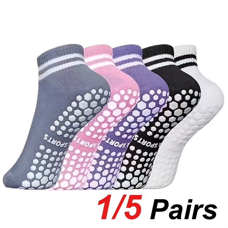 Pilates Yoga &A - 1/5 Pasang Kaus Kaki Yoga Pilates
