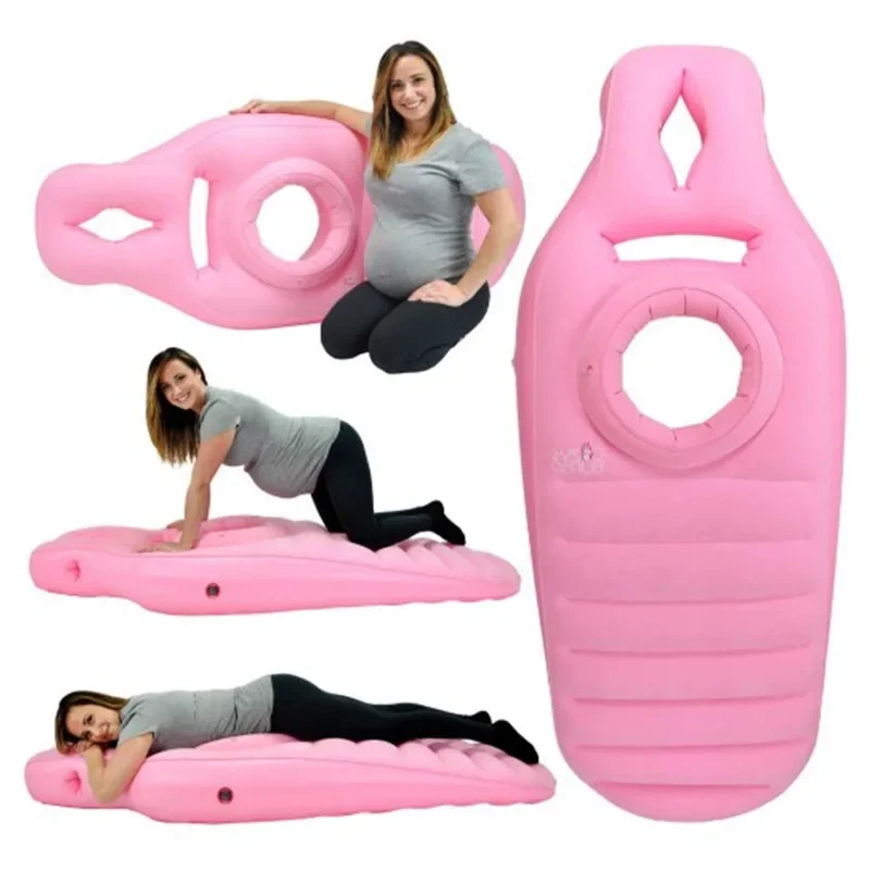 Pilates Yoga Studio - Matras Yoga bantal kehamilan tiup, matras