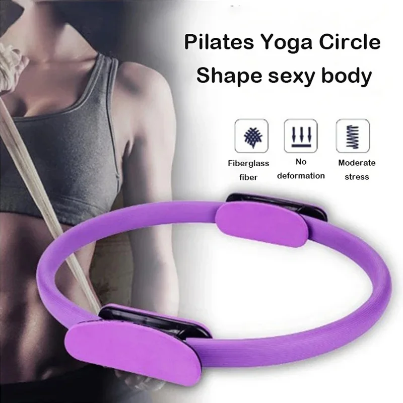 Pilates Yoga Resistance Ring - Pilates Yoga Lingkaran Kecantikan Punggung Pelangsing