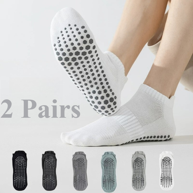Pilates Yoga &A - 2/1 Pasang Kaus Kaki Yoga Anti