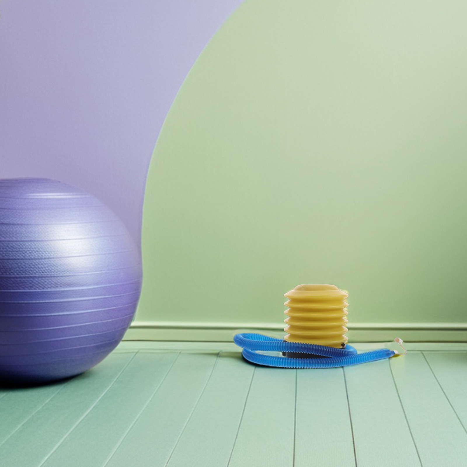 1Set Pompa Bola Yoga Manual, I - Pilates Yoga &A ulasan dan harga