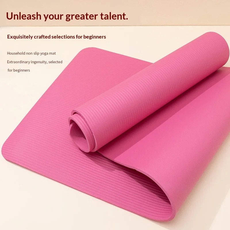 Matras Yoga Anti Selip Ekstra  - Pilates Yoga Mat Workout ulasan dan harga