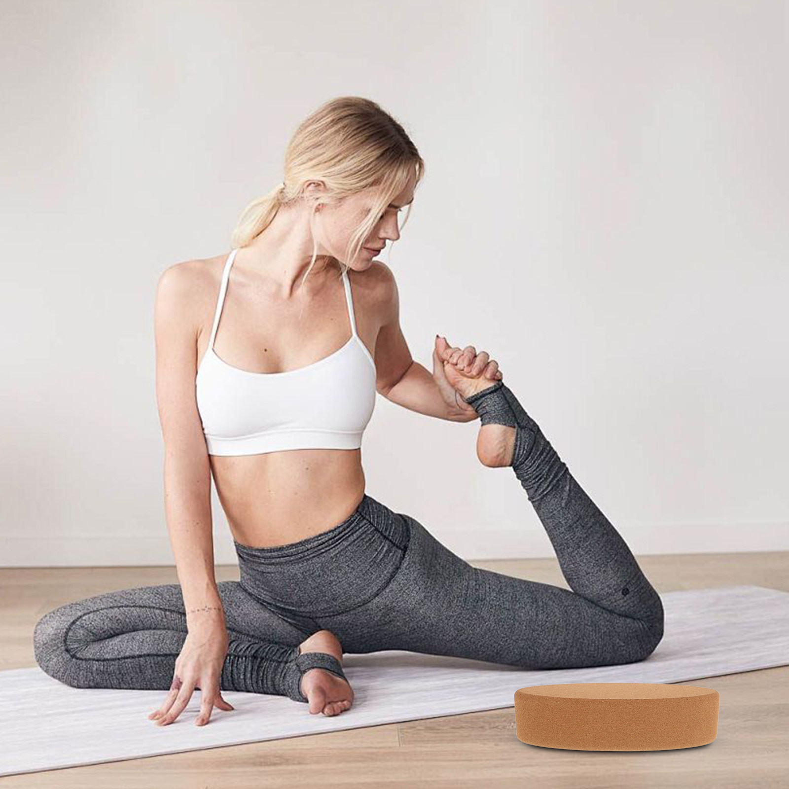 Blok Yoga Oval Terbuat dari Ga - Yoga Block Cork ulasan dan harga