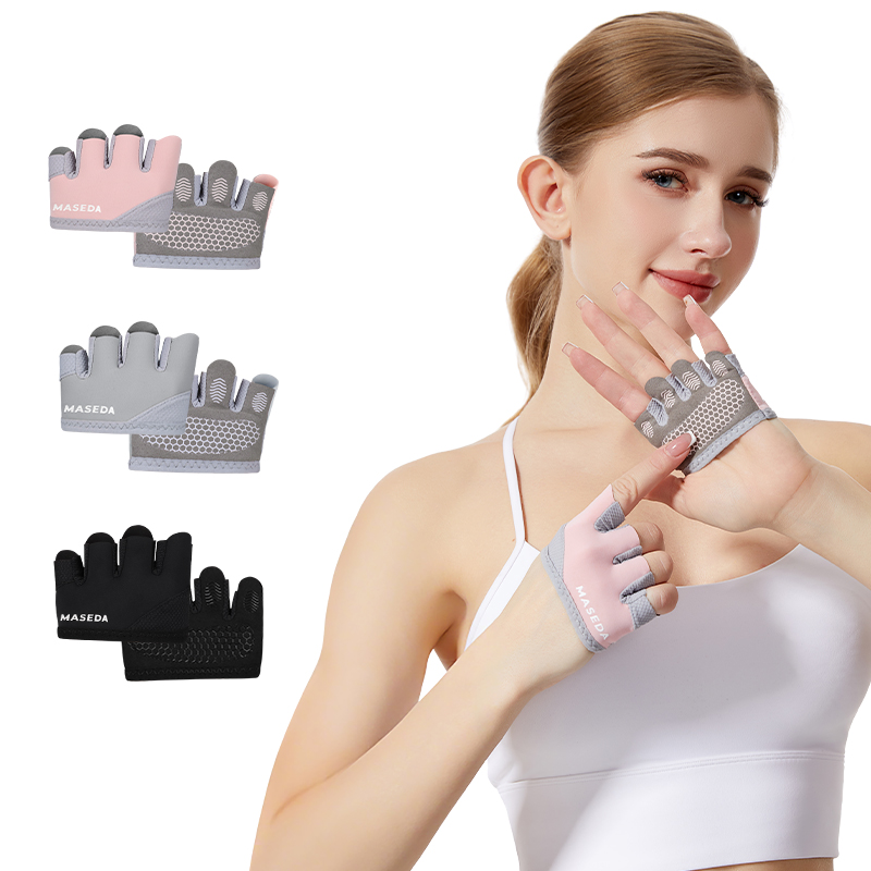 Sepasang Sarung Tangan Fitness - Pilates Yoga &A ulasan dan harga