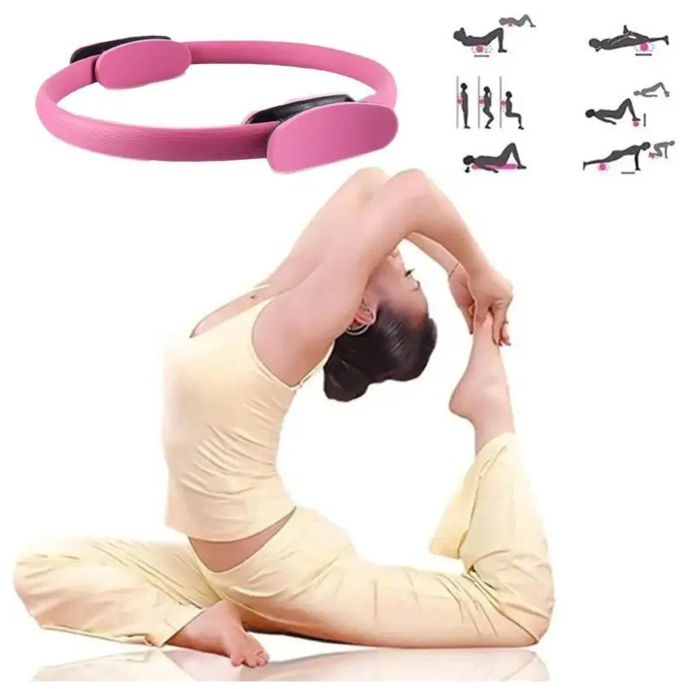 Cincin Yoga Pilates Multifungs - Pilates Yoga Resistance Ring ulasan dan harga