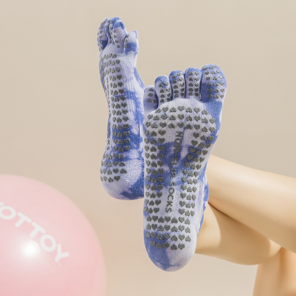 Kaos Kaki Wanita Tie-Dye denga - Pilates Yoga Studio ulasan dan harga