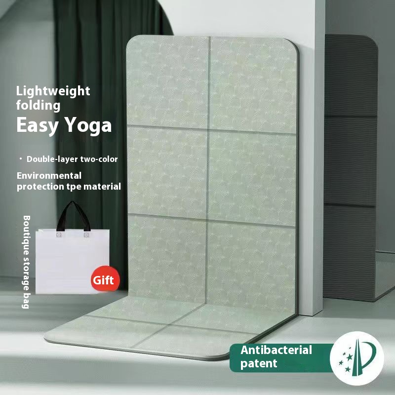 TINSOL Matras Yoga Lipat Ramah - Pilates Yoga Mat Workout ulasan dan harga