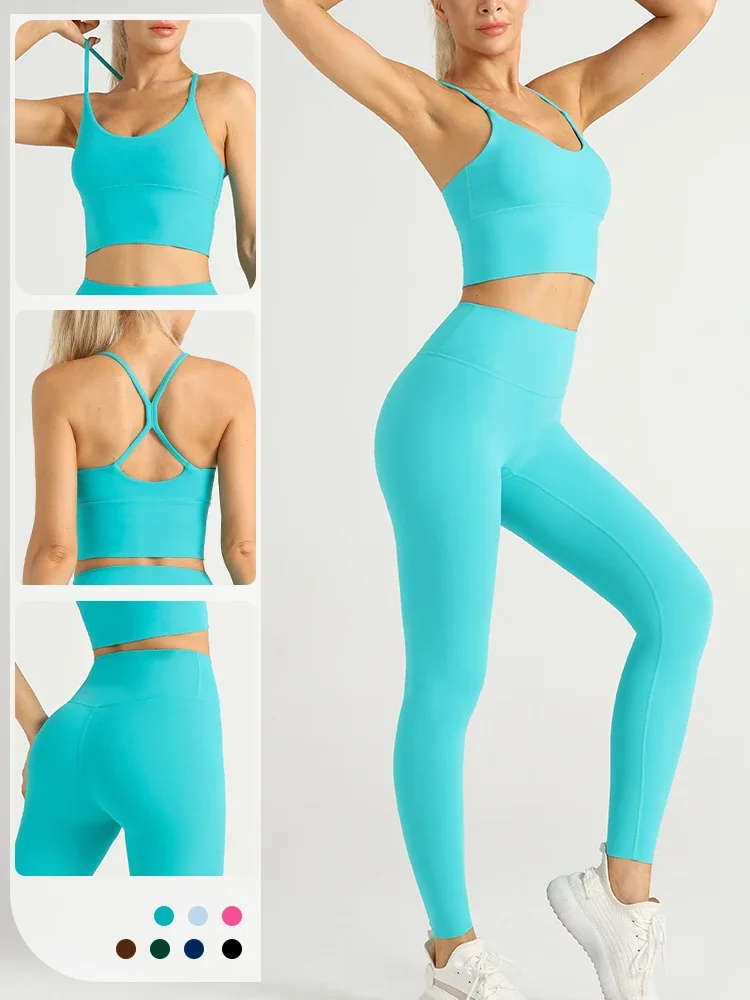 2 potong pakaian Yoga wanita s - Pilates Yoga Legging ulasan dan harga
