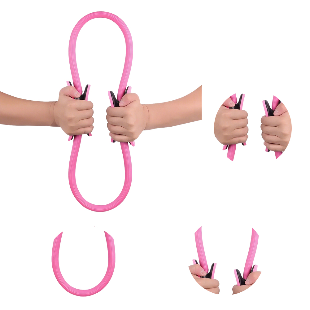 Cincin Pilates Cincin Kebugara - Pilates Yoga Resistance Ring ulasan dan harga