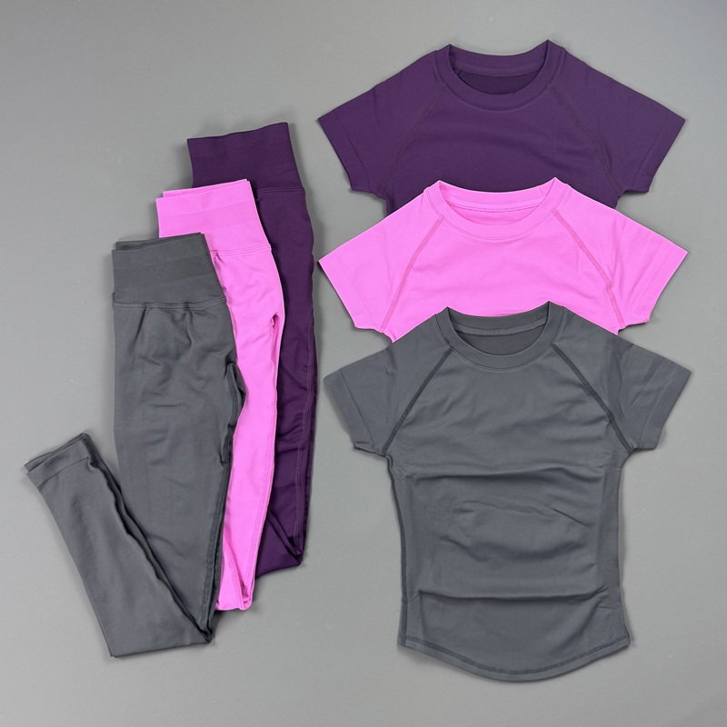 Set Olahraga Wanita 2 Potong,  - Pilates Yoga Legging ulasan dan harga