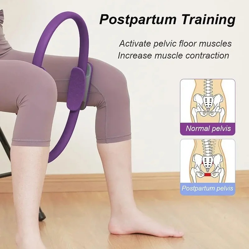 1 Buah Alat Pembentuk Kebugara - Pilates Yoga Resistance Ring ulasan dan harga