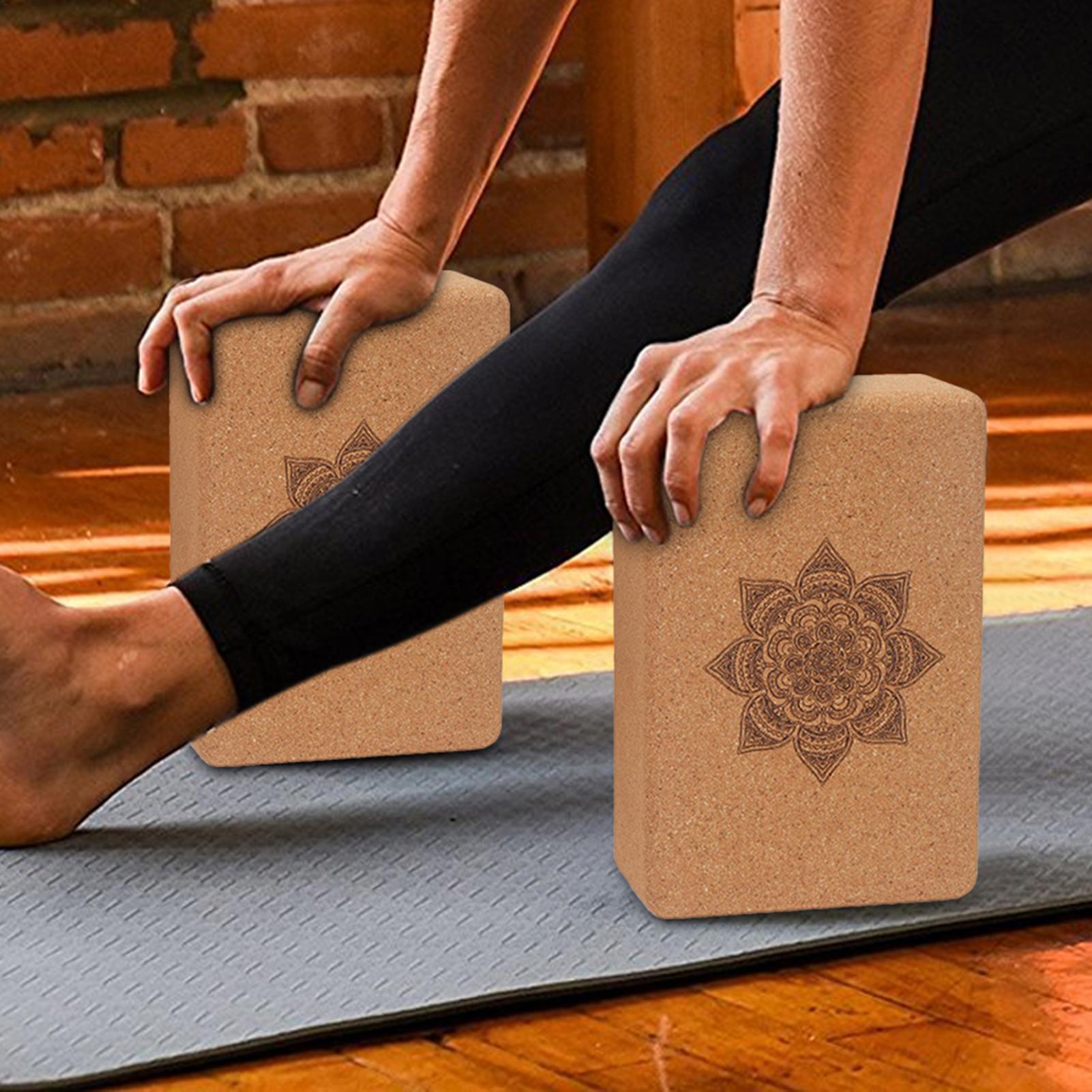 Blok Yoga Cork EVA, Blok Yoga  - Yoga Block Cork ulasan dan harga