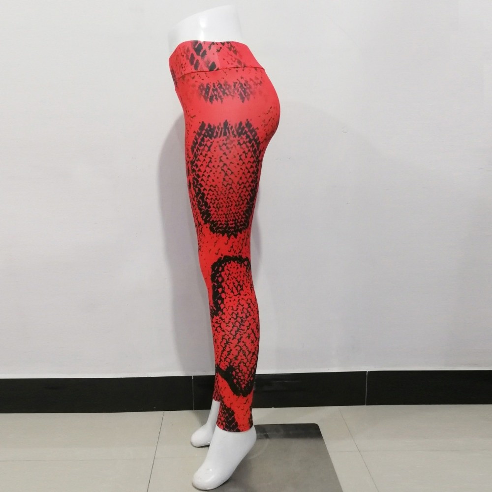 Legging Motif Ular Serpentine  - Pilates Yoga Legging ulasan dan harga