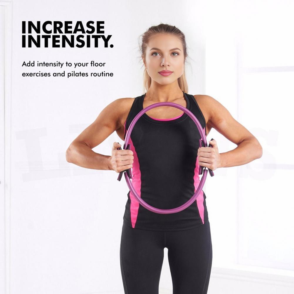 Wanita Yoga Kebugaran Cincin L - Pilates Yoga Resistance Ring ulasan dan harga