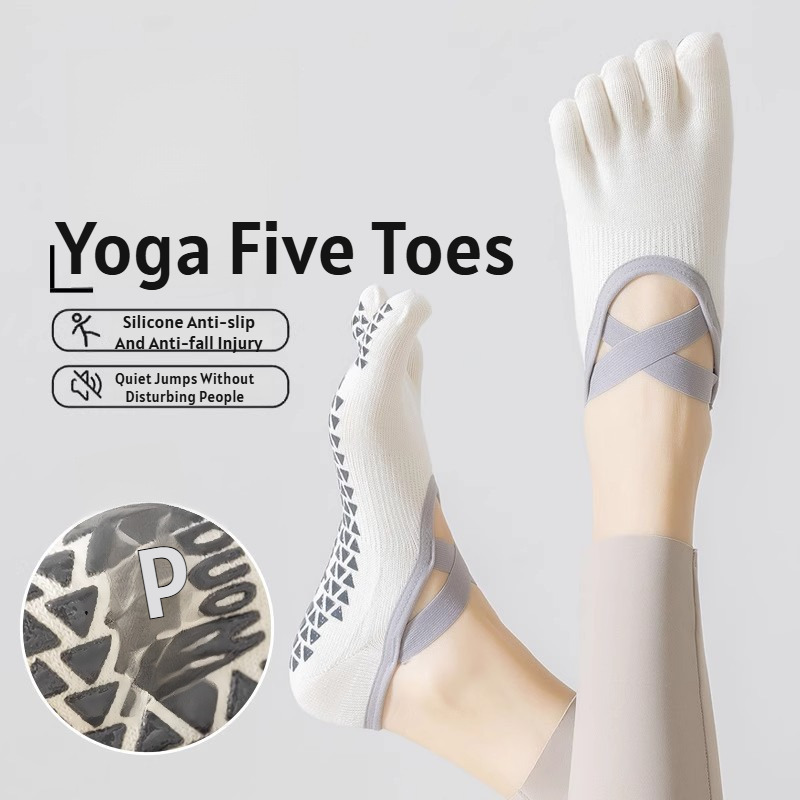 Kaus kaki yoga tipis lima jari - Pilates Yoga &A ulasan dan harga