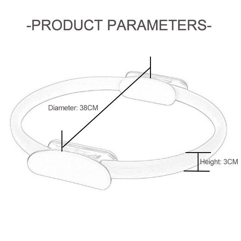 Cincin Pilates Alat Latihan Re - Pilates Yoga Resistance Ring ulasan dan harga