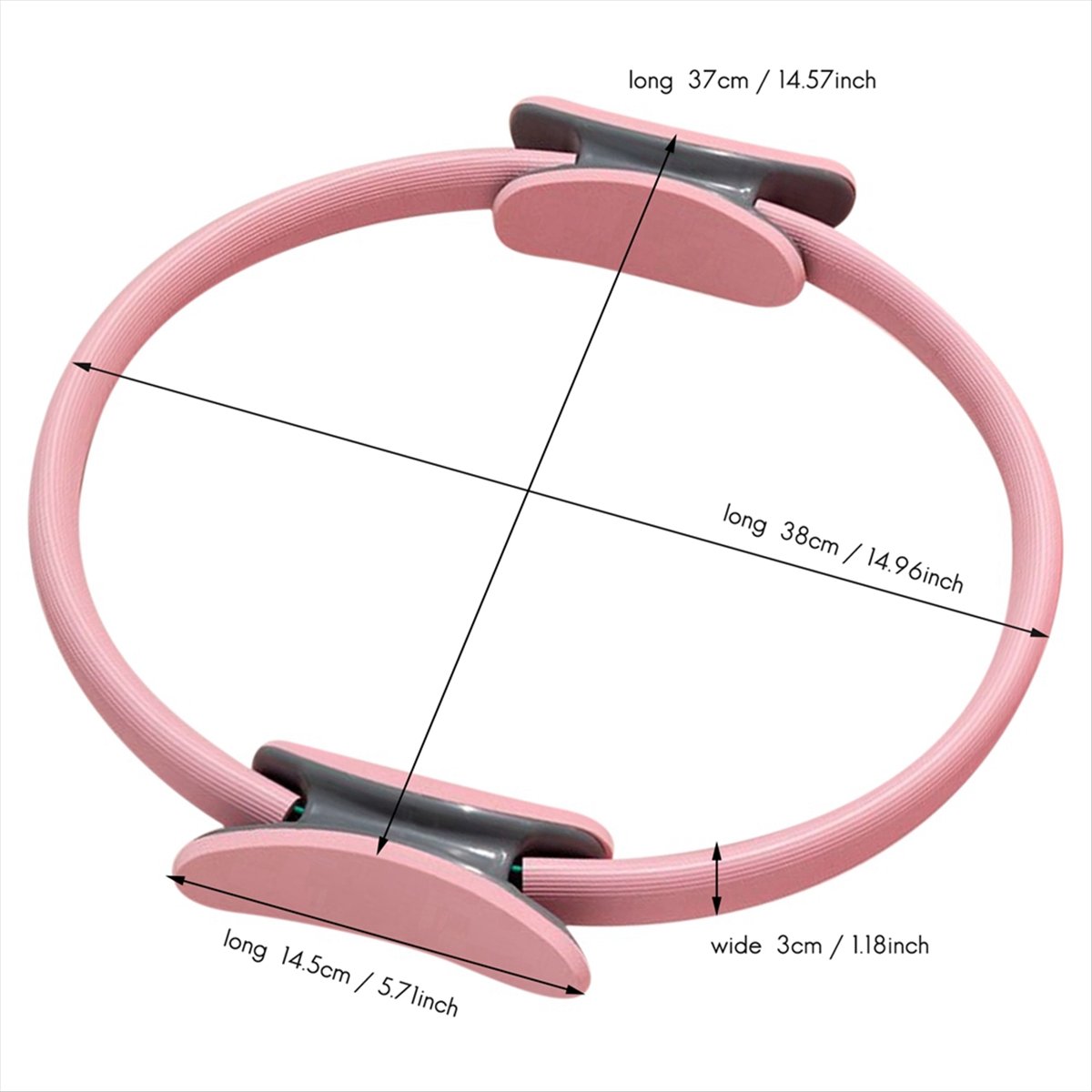 ABXY Pilates Ring Pilates Magi - Pilates Yoga Resistance Ring ulasan dan harga