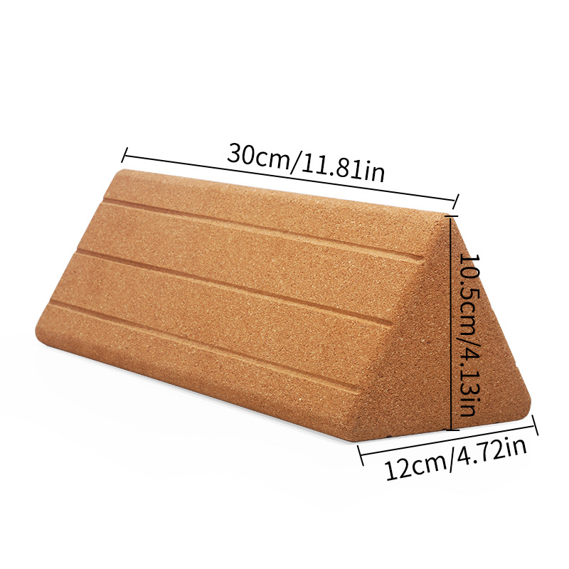 Blok Yoga Segitiga Berdensitas - Yoga Block Cork ulasan dan harga