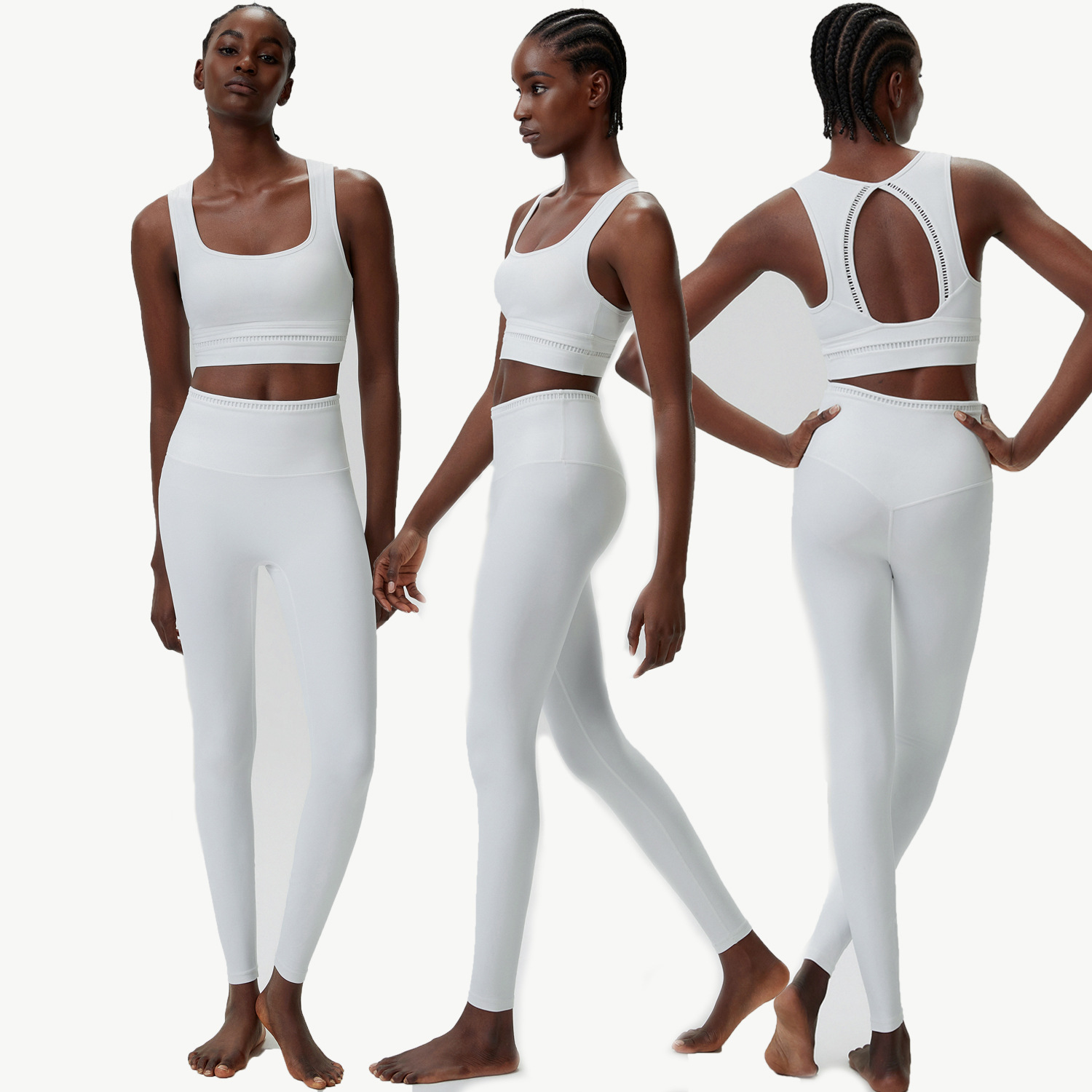 Set Yoga Wanita 2-Potong Baru, - Pilates Yoga Legging ulasan dan harga