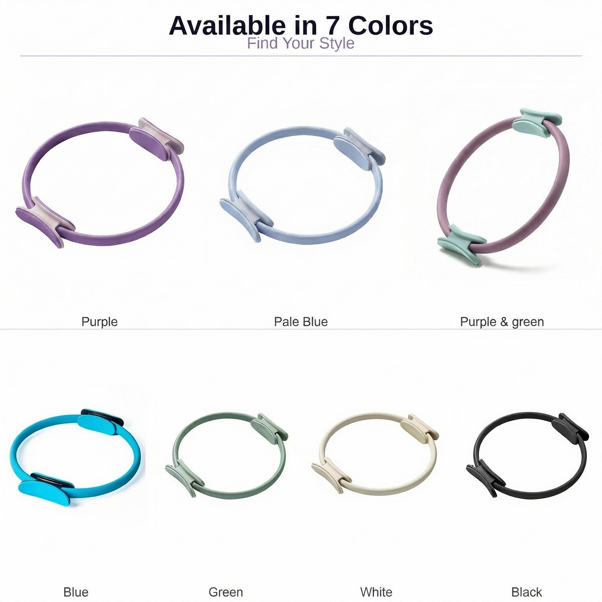 Cincin Pilates 38cm, Yoga Magi - Pilates Yoga Resistance Ring ulasan dan harga