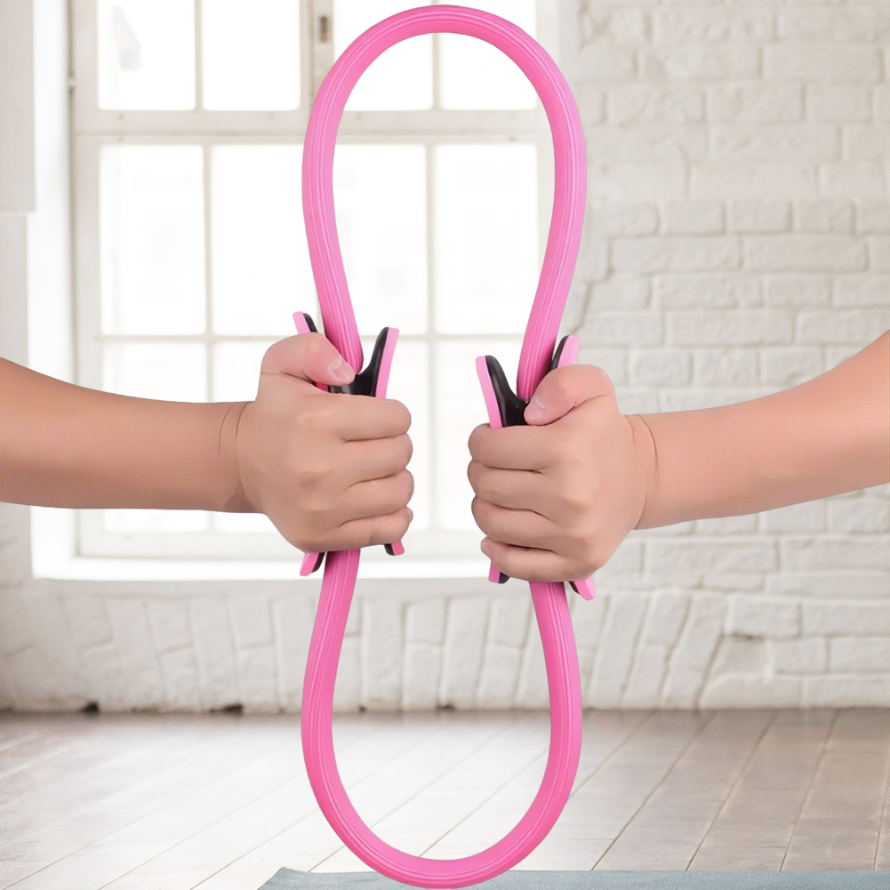 Cincin Pilates Cincin Kebugara - Pilates Yoga Resistance Ring ulasan dan harga